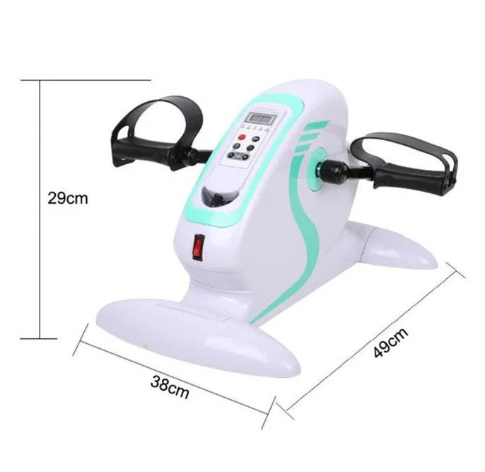 Under Desk Bike Pedal Exerciser Magnetic Mini Exercise Desk Peddler for Arm/ Leg Exercises Pedal Bike with LCD Display for Home &amp; Office Workout